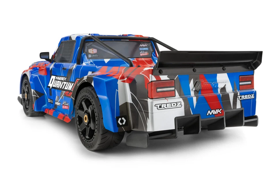 MAVERICK QuantumR Flux 4S 1/8 4WD Race Truck BlauRot 150312 Brushless Modellauto - Bild 2 von 4