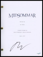 Ari Aster "Midsommar" Director AUTOGRAPH Signed Complete Script Screenplay ACOA
