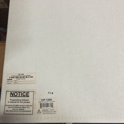 Valcom VIP-120A IP 8-inch Round Ceiling Speaker One-way Brand New
