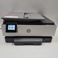 HP OfficeJet 8022 All-in-One Wireless Inkjet Printer Scanner Copier Tested Read