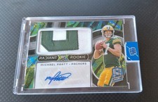 2024 Panini Spectra - Radiant Rookie Patch Signatures Michael Pratt #RRP-MPT 1/8