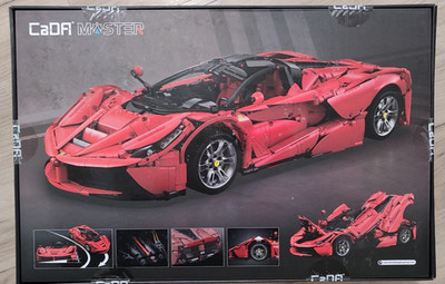 CaDA - LaFerrari - C61505 Viva Hypercar 1:8  - Dein roter Traum aus 4739 Teilen!