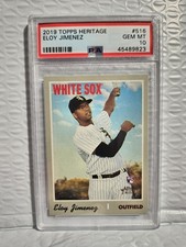 2019 TOPPS Heritage Eloy Jimenez #516 PSA 10 RC