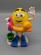 M&M M&M's Spender Figur Yellow gelb mit Schwimmreif