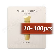 OHUI Miracle Toning Daily Sun 1ml SPF50 PA   10pcs 100pcs