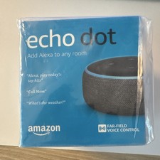 Amazon Echo Dot Smart Speaker Black Alexa Far...