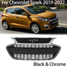 Grill Wchrome For Chevrolet Spark 2019 2020 2021 2022 Front Bumper Upper Grill