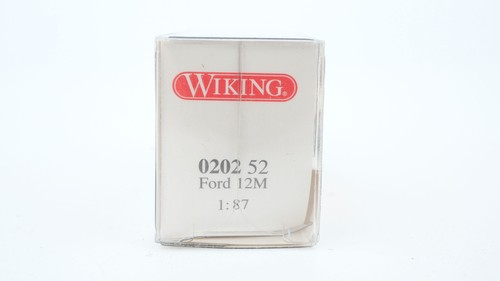 Wiking H0 020252 Ford 12M Intermodelo 2010 beige, rojo | Condition: Gebraucht