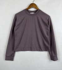 Athleta Soft Comfy Crewneck Sweatshirt Mauve Women  s Size X-Small