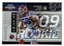 2009 PANINI CONTENDERS AUTO AARON MAYBIN SIGNED AUTOGRAPH ROOKIE CARD RC. rookie card picture