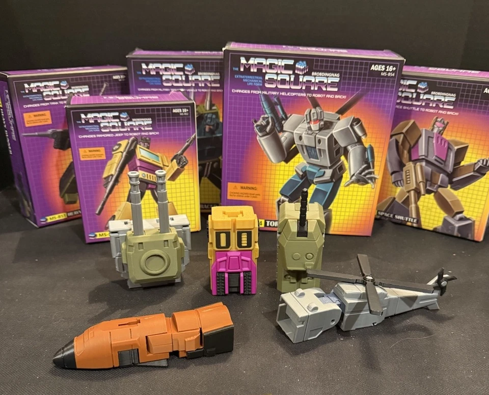 Magic Square Bruticus Onslaught Blast Off Vortex Brawl Swindle Toon + 3d Limbs. - Image 2 of 2