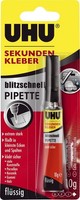 Uhu® 48795 Sekundenkleber Blitzschnell Pipette 10 G