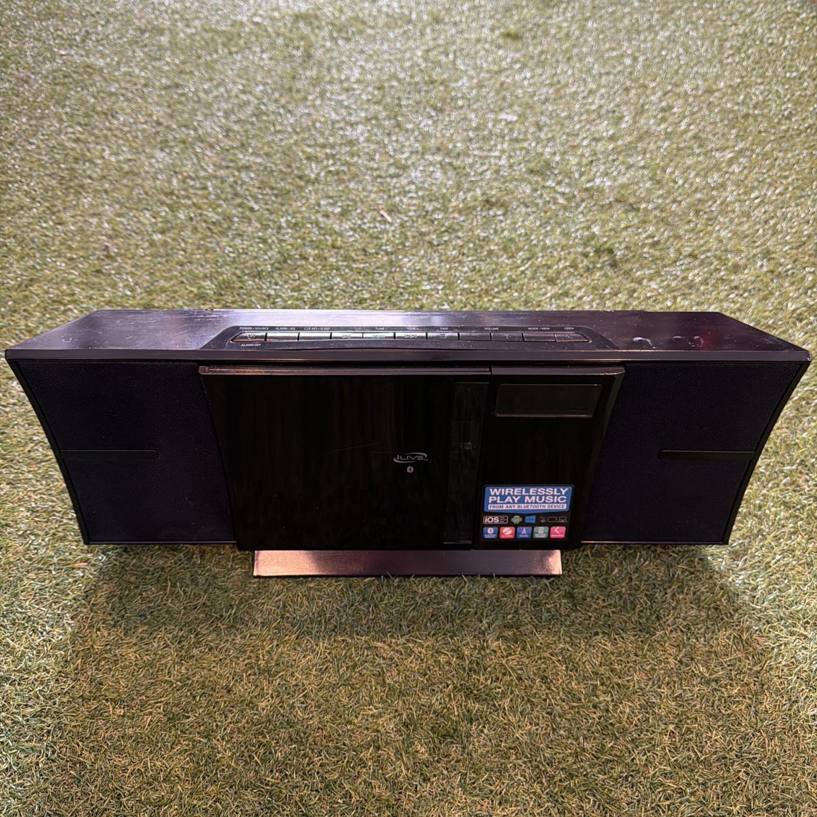 iLive IHB603B Bluetooth CD Radio Home Music System - TESTED 