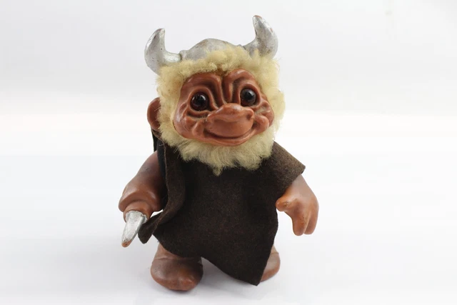 25 Dam Things Viking Troll Doll 1965 Collectable Vintage Toy