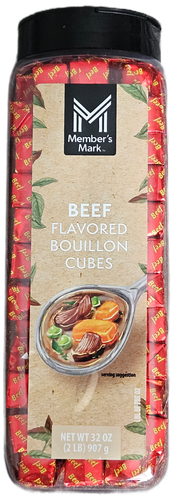 Member's Mark Tone's Beef Bouillon Cubes – 32 Oz Bulk Jar, Pantry Staple 2 thumbnail image