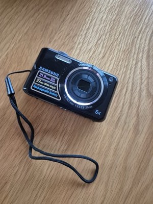 Samsung ES65 10.2MP Digitalkamera, 5x Zoom, Schwarz, Slime BODY 21.9MM