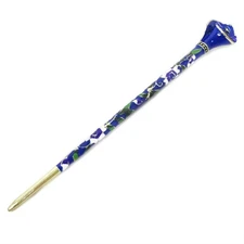 Honbay Cloisonn Vintage Hair Stick With Calla Chinese Traditional Style Blue 