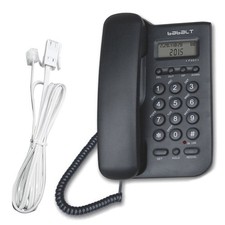 Large Button Landline Corded Phone Home Office Desk Telephone Caller ID Redial