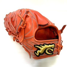 Glove Studio RYU Baseball Glove Mitt Japan Made Rare Gold Flame Design Pitcher