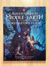 Adventures in Middle-earth Loremaster's Guide Cubicle 7 LotR D&D EX/NM