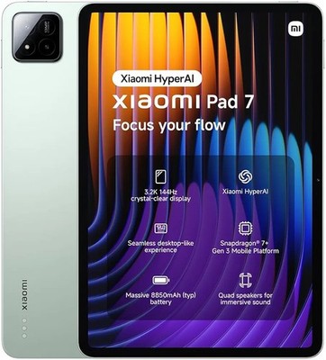 Xiaomi Pad 7  12GB+256GB Wifi 11,2'' inkl. Charger Green  Neu 