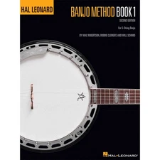 Hal Leonard Banjo Method - Book 1 - 2nd Edition, For 5-String Banjo, Book Only