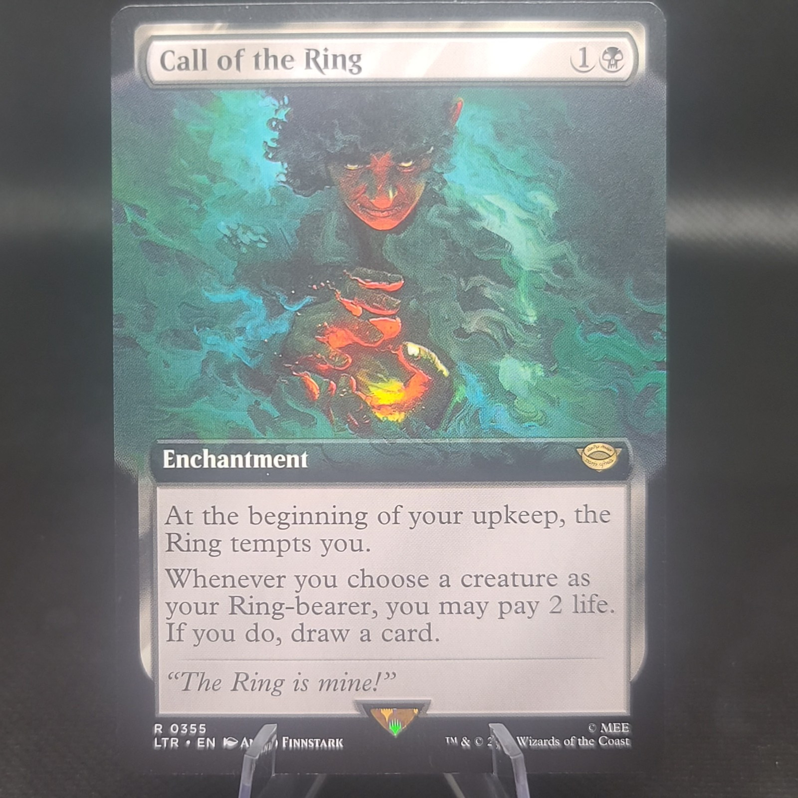Call of the Ring Extended Art Regular 355 Lord of the Rings MTG Card