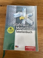 Stahl- und Metallbau Tabellenbuch von Günther Tiedt (2016, Westermann Verlag)