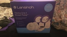 Lansinoh Thrive 2-in-1 Double Electric Hands-Free Cup Kit 21mm/24mm