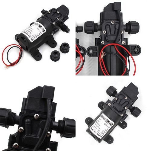 US 2 Pack 12V/24V Automatic Fresh Water High Pressure Diaphragm Pump 130PSI - Picture 1 of 6