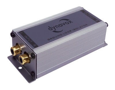 Massefilter - Entstör Filter - Audio Trenntransformator - Cinch - Dynavox GLI2.1