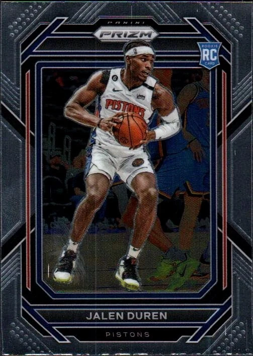 2022-23 Panini Prizm #239 Jalen Duren Rookie RC