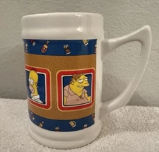 Vintage 2003 The Simpsons Moe's Tavern 5.75” Beer Mug by Neca