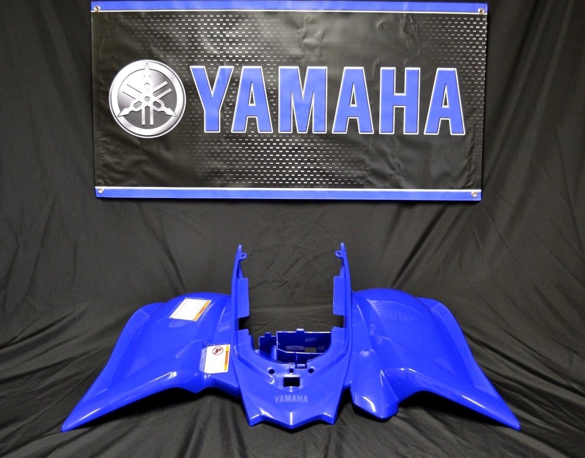06-26 YAMAHA Raptor 700 plastics YAMAHA FENDER REAR BLUE OEM