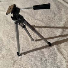 RARE QUALITY VINTAGE - VELBON TGK-3 ALUMINUM CAMERA PHOTO VIDEO TRIPOD USA 