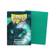 Dragon Shield 60CT Japanese Matte Sleeves - Aurora - YuGiOh TCG