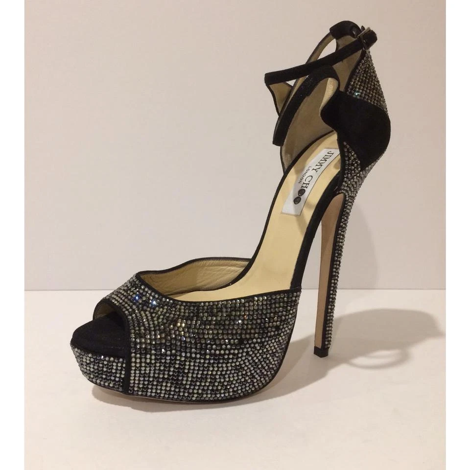 Jimmy choo black heels outlet