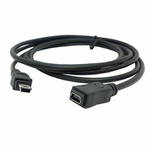 Mini USB B 5 Pin Male to Mini USB Female M/F USB 2.0 Extension Cable 1.5m - Image 4 of 4