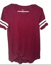 So Burgundy Shirt