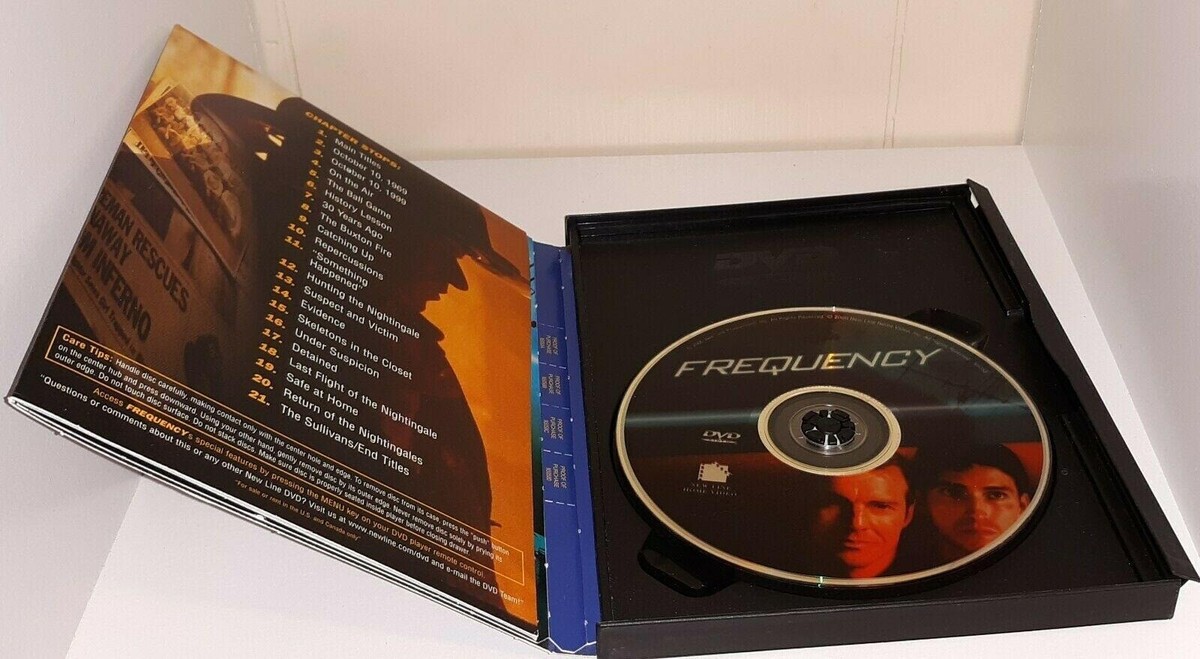 Frequency DVD Dennis Quaid Jim Caviezel Ex-Library | eBay
