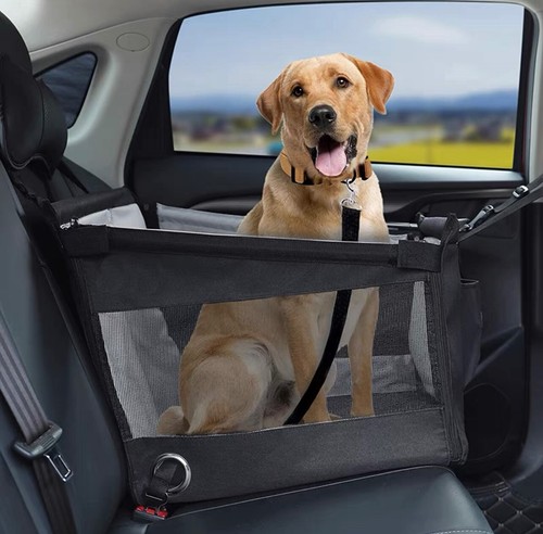 Pet Car Backseat Cargo Box Safety Seabelt Dog Cat