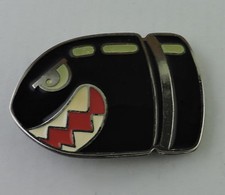 Nintendo Super Mario World Bullet Belt Buckle Enamel Metal