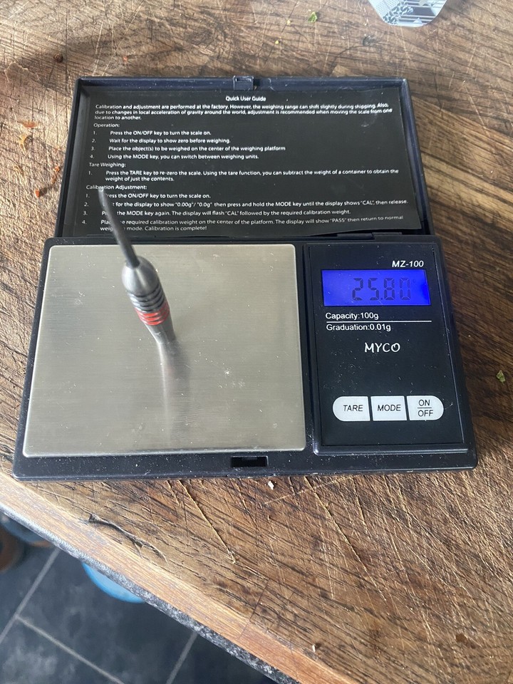 Darts Corners Astrofire 25g Darts John Lowe Style 90 Tungsten eBay