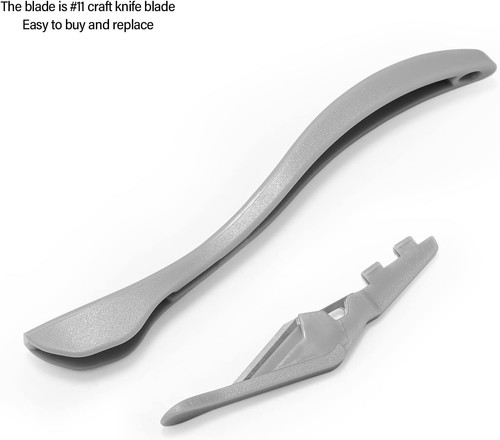 Wrapping Paper Cutter 3PCS Gift Wrap Cutter,Concealed Blade Safety Knife - Picture 42 of 44