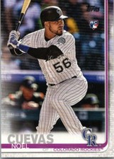 2019 noel cuevas topps rookie #417