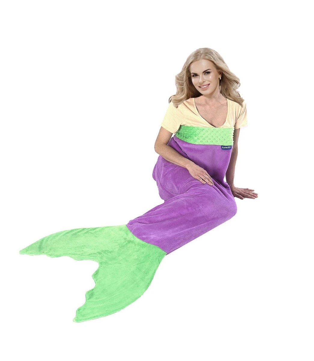 Blankie Tails Mermaid Tail Blanket Kids Adults Girls Boys