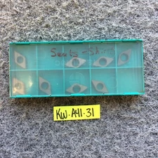 TAEGUTEC Carbide Inserts - LSD 43 043005154307784 - Qty. 8 - NEW