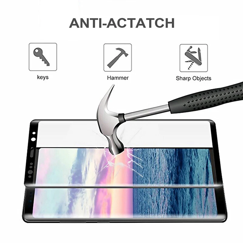 For Samsung Galaxy S23 S22+ S21 S20 S10 Note 20 Tempered Glass Screen Protector - Image 3 of 4