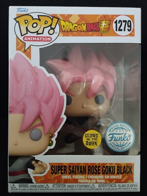 FUNKO POP Dragon Ball Super - Goku Rose Glow in The Dark Special Edition 1279