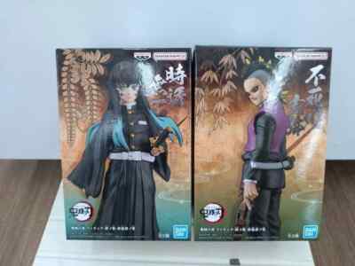 Demon Slayer Muichiro Tokito Genya Shinazugawa Figure Kizuna no